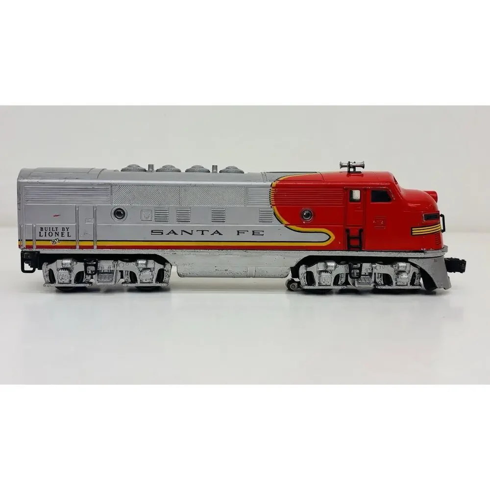 Lionel Postwar 2343T Santa Fe F3 A Unit Dummy Diesel Screen Vents